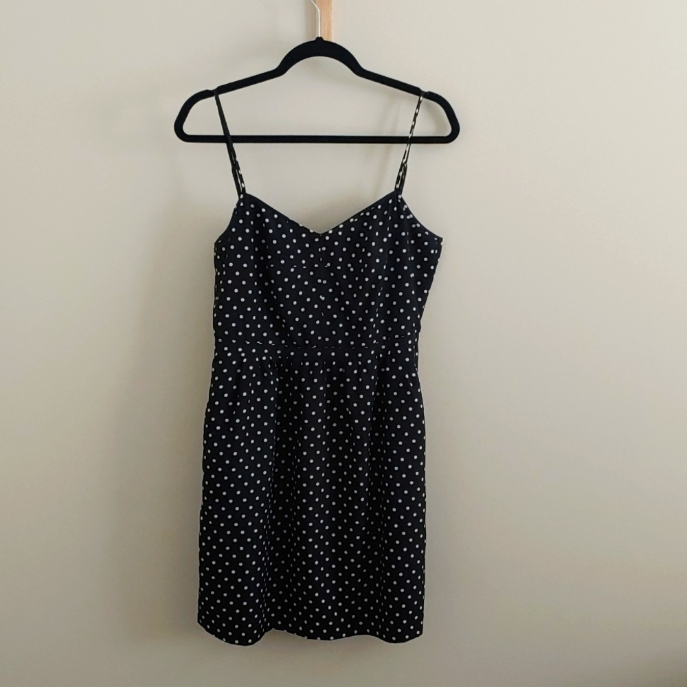 J Crew Poka Dot mini dress